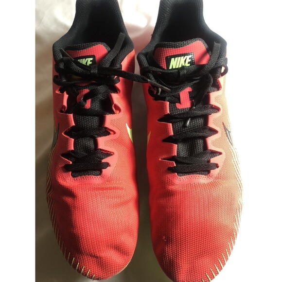 Nike Racing Zoom Rival Shoes Cleats Mens Sz 12 Pink Spikes Multi Use AH1020-601 - Picture 2 of 9